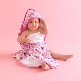 Barbie Star Power Ruffled Hooded Towel