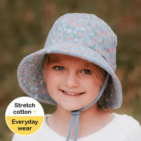 Bedhead Hats Kids Ponytail Bucket Sun Hat - Bloom