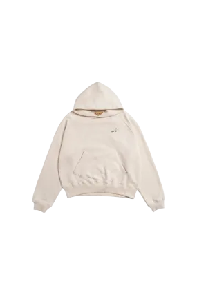 BEIGE LOGO HOODIE (v2)