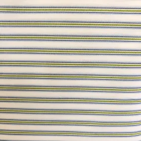 Blue/Green Stripe Shirting