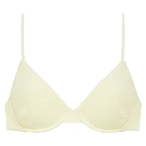 Buttercream Rib Dainty Bikini Top