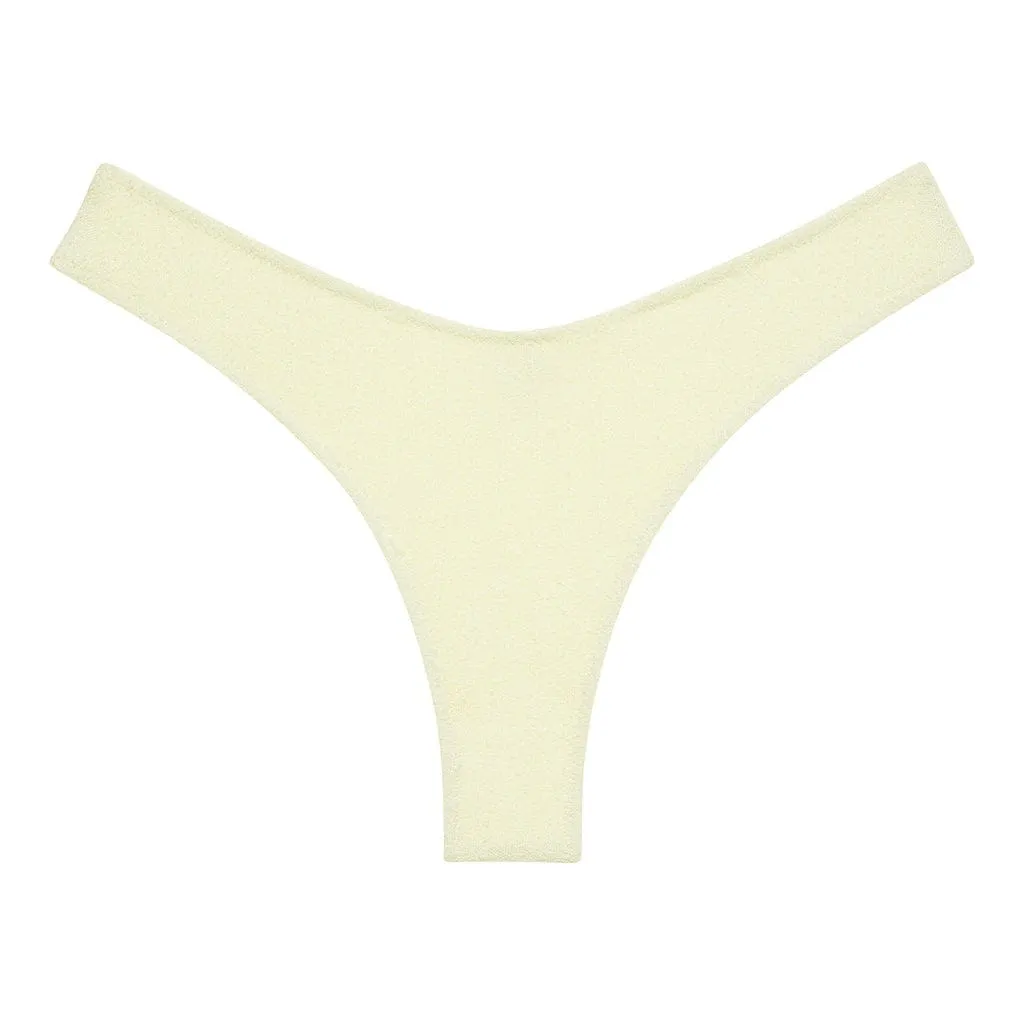 Buttercream Rib Lulu (Zig-Zag Stitch) Bikini Bottom