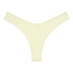 Buttercream Rib Lulu (Zig-Zag Stitch) Bikini Bottom