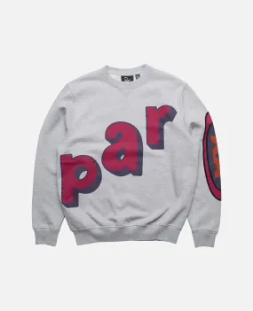 byParra Loudness Crew Neck Sweatshirt (Heather Grey)