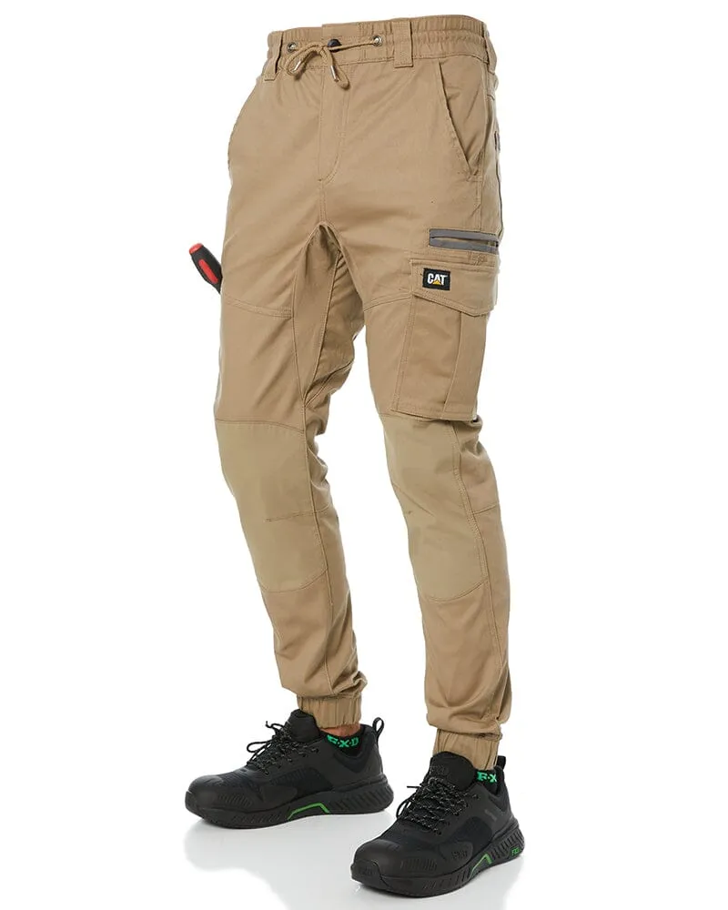 Cuffed Dynamic Pant - Khaki