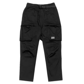 HOMME  Heavyweight Cropped Cargo Pants Black