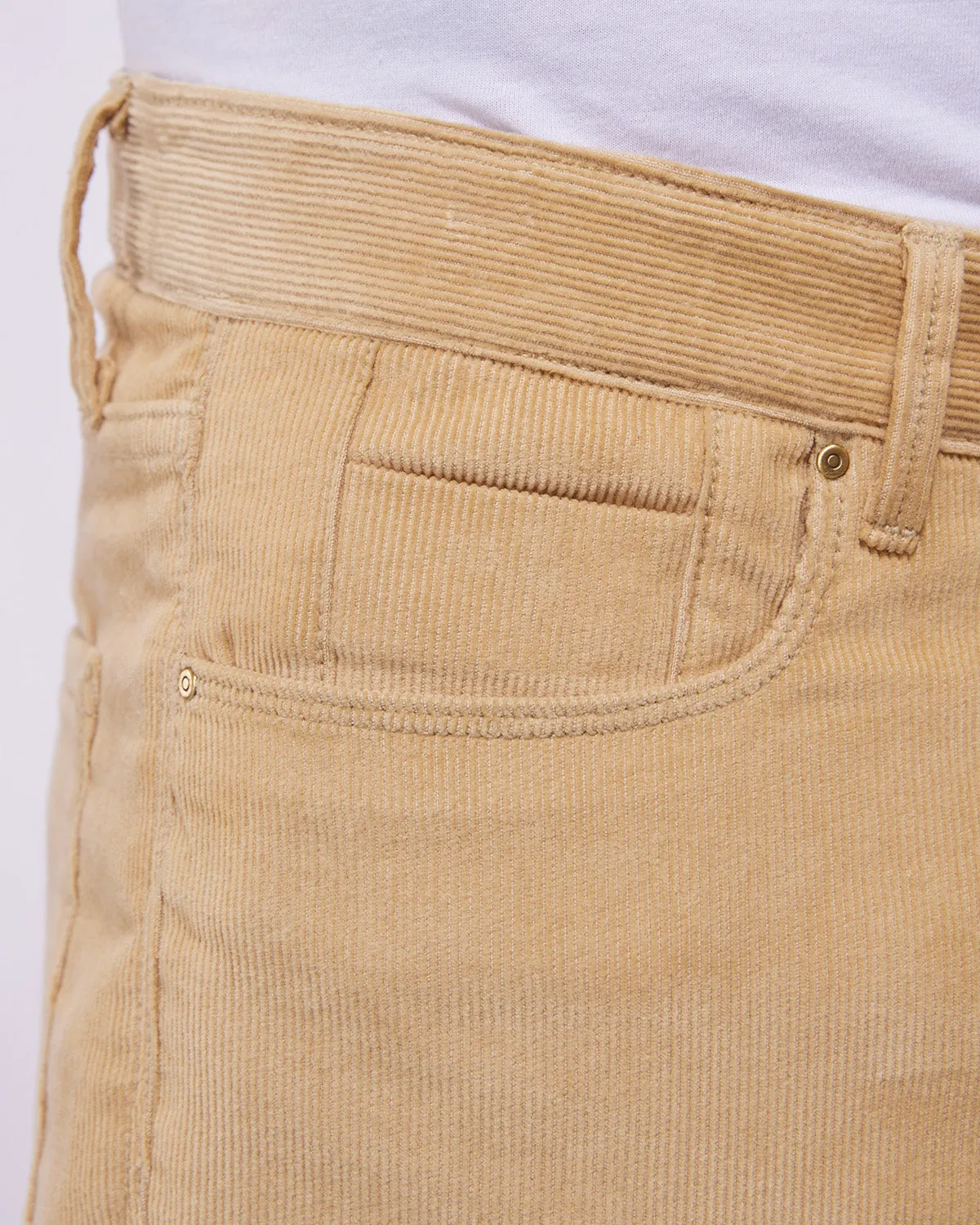 Royal Beige Rigid Corduroy Jeans