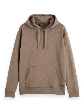 Scotch & Soda Jacquard Terry Hoodie