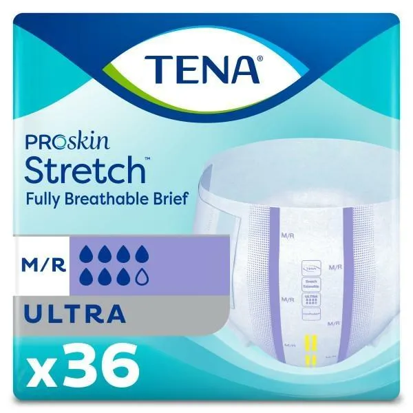 TENA ProSkin Stretch Briefs in Ultra and Super Absorbency