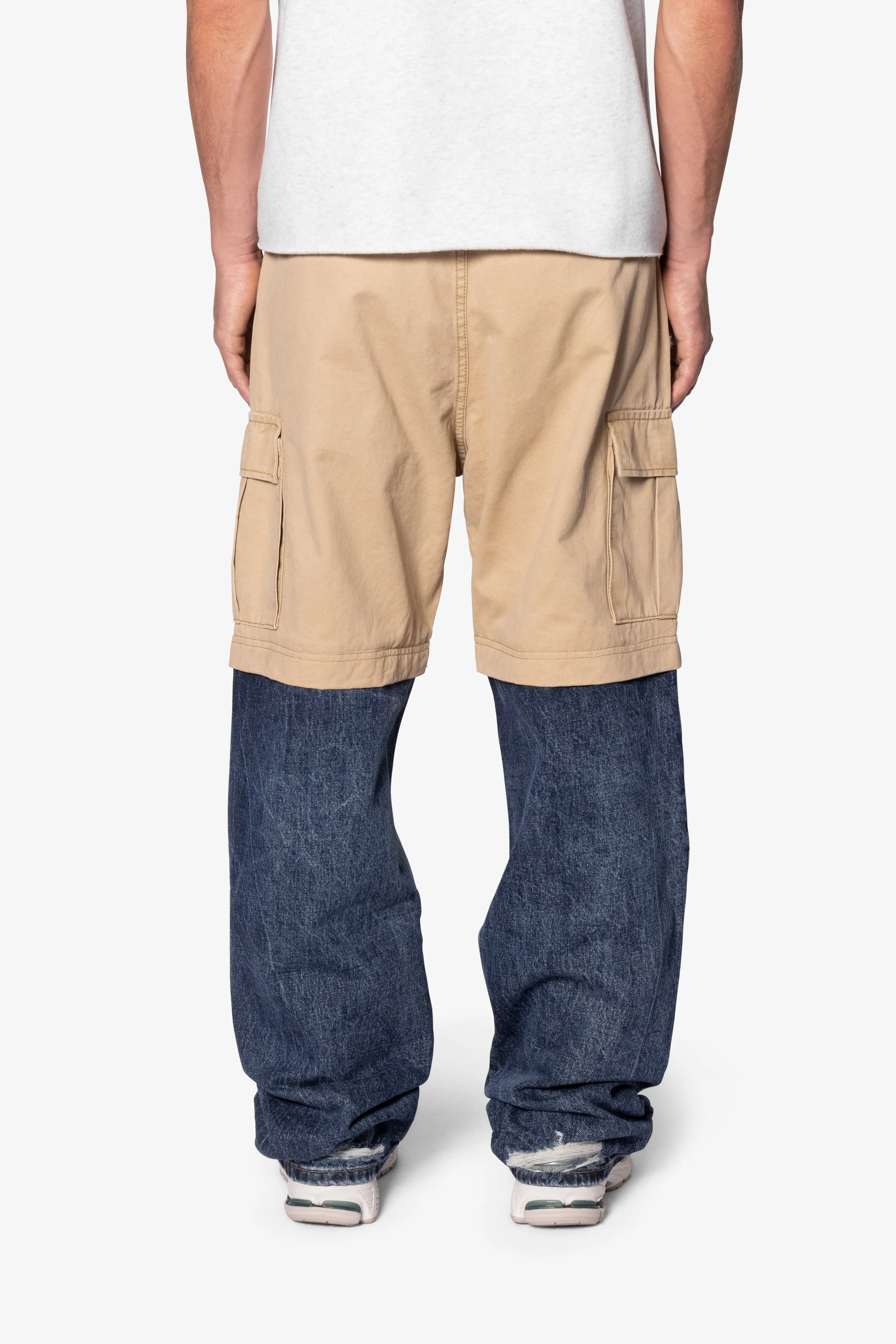 Ultra Baggy 70/30 Cargo Denim - Blue